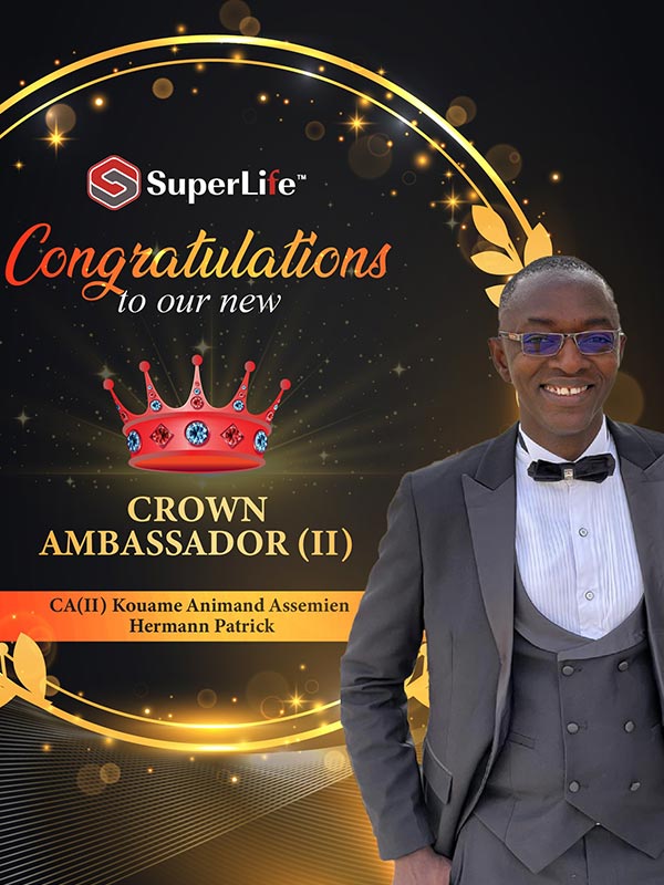 CROWN AMBASSADOR (II) - Kouame Animand Assemien Hermann Patrick